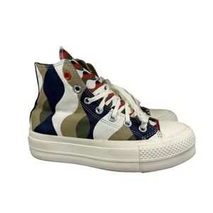 Converse Chuck Taylor All Star Lift‎ Platform Camo High Top Sneakers Women's 5.5
